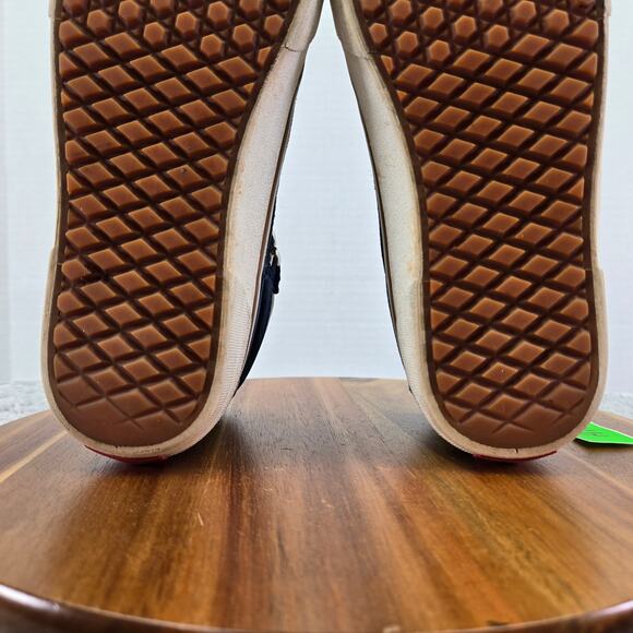 Vans Womens 9.5 Sk8 Hi MTE Navy Blue Suede Leather Casual Daily Athletic Sneaker - Picture 12 of 14